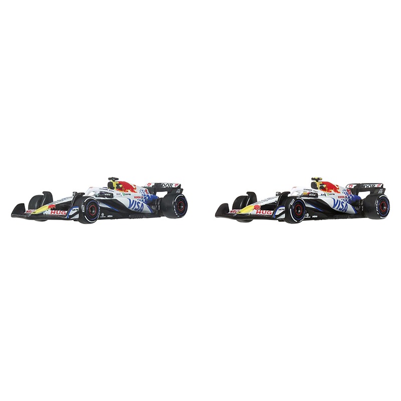 Hot Wheels F1 - Pack 2 Coches Premium Team Visa Racing Bulls - Imagen 1
