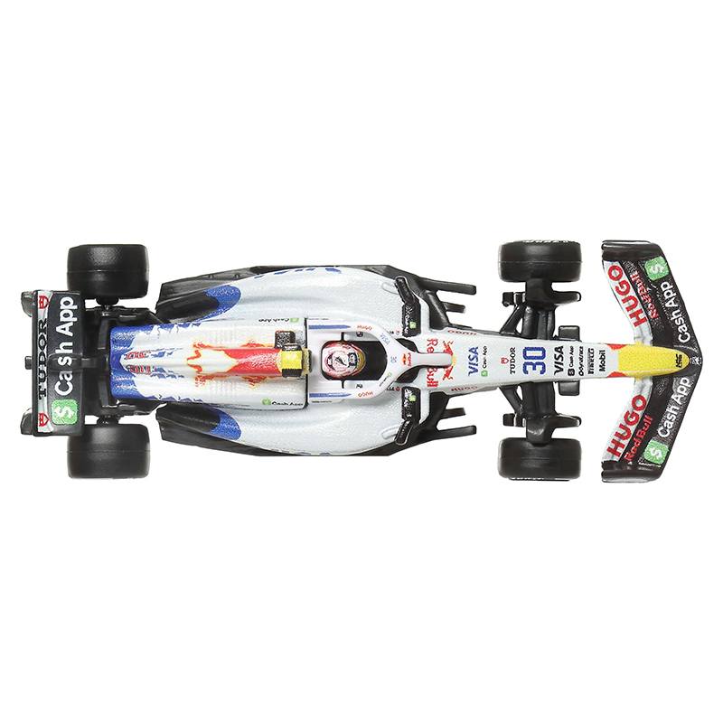 Hot Wheels F1 - Pack 2 Coches Premium Team Visa Racing Bulls - Imagen 2