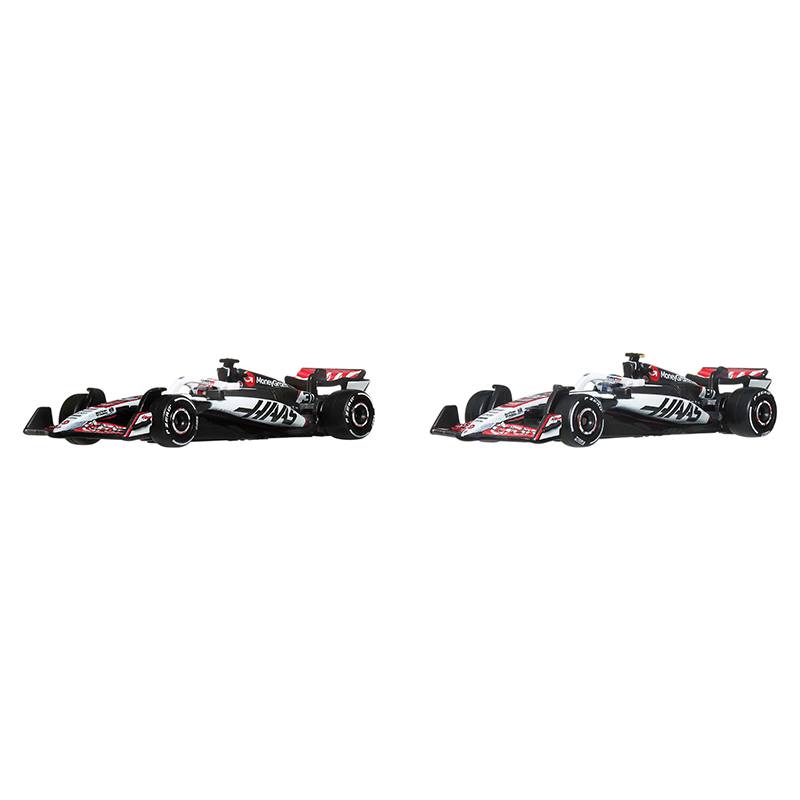 Hot Wheels F1 - Pack 2 Coches Premium Team Money Haas - Imagen 1