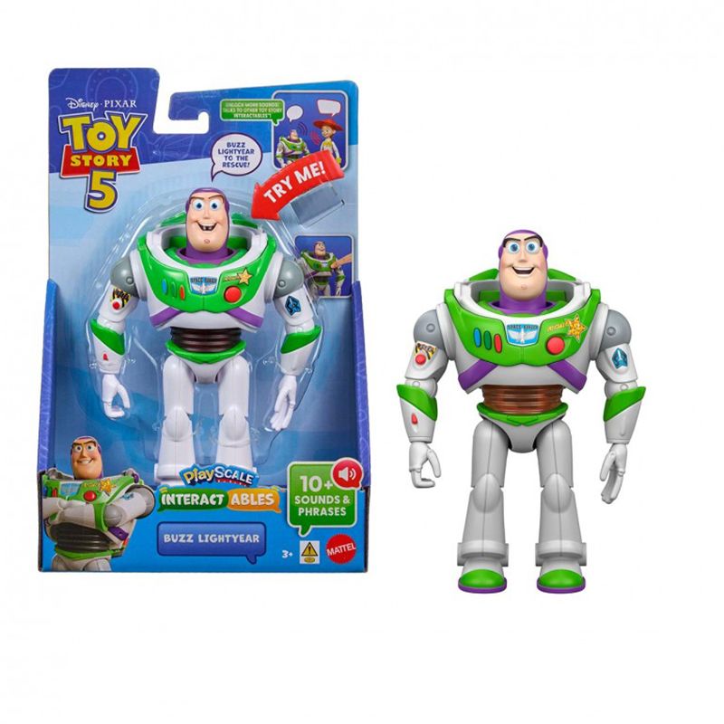 Disney Toy Story 5 Figura Buzz Lightyear Parlanchín - Versión en español