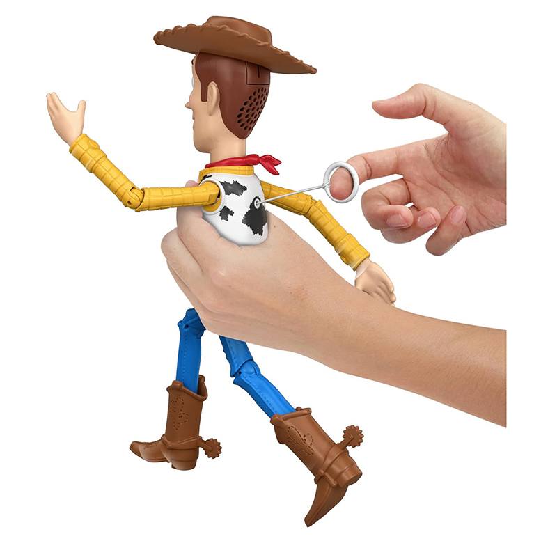 Disney Toy Story 5 Figura Woody Corredor y Parlanchín - Versión en español - Imagen 1