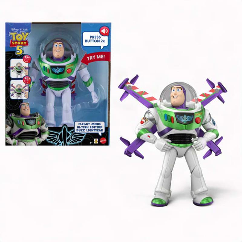 Toy Story Figura Buzz Lightyear Modo Vuelo - Versión en español