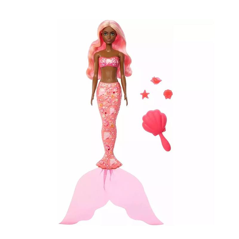 Barbie Color Reveal Muñeca Sirena Sorpresa - Imagen 2