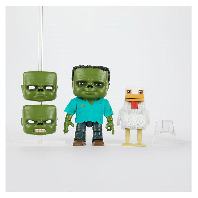 Minecraft Figura Chicken Jockey - Imagen 2
