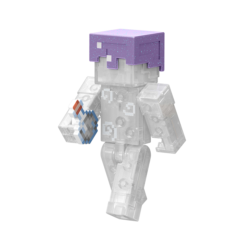 Minecraft Figura Invisible Steve 8cm - Imagen 2
