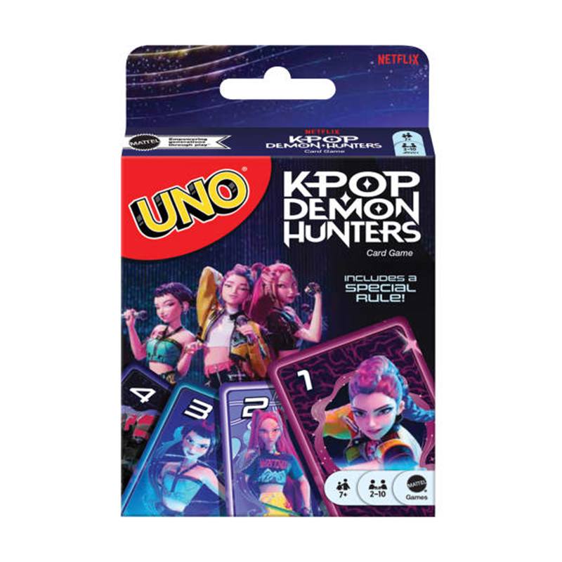 K-POP Demon Hunters - Juego de cartas UNO