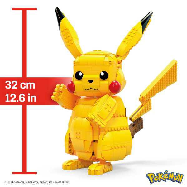 MEGA Construx Pokémon Pikachu gigante - Imagem 4