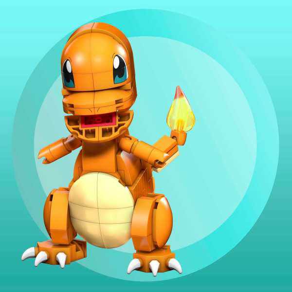 MEGA Construx Pokémon Construye y muestra Charmander - Imagen 4