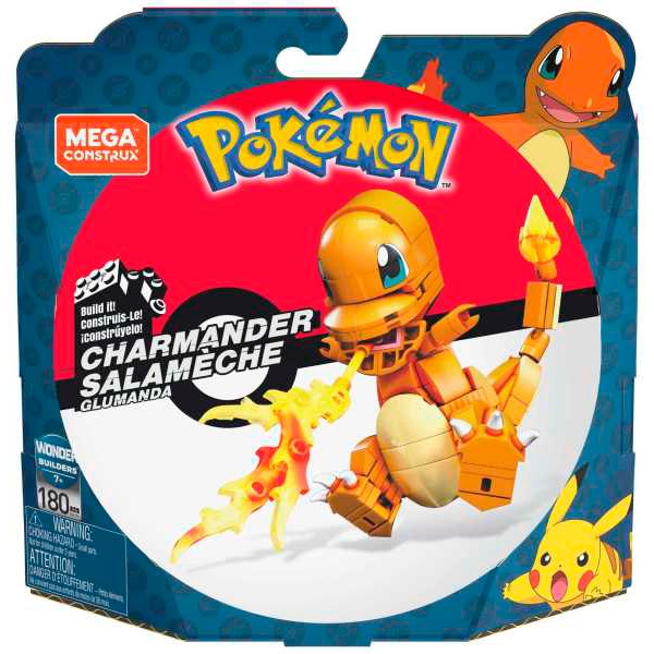 MEGA Construx Pokémon construir e exibir Charmander - Imagem 5