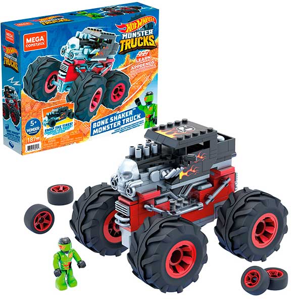 Hot Wheels Mega Bloks Monster Bone Shaker - Imatge 1