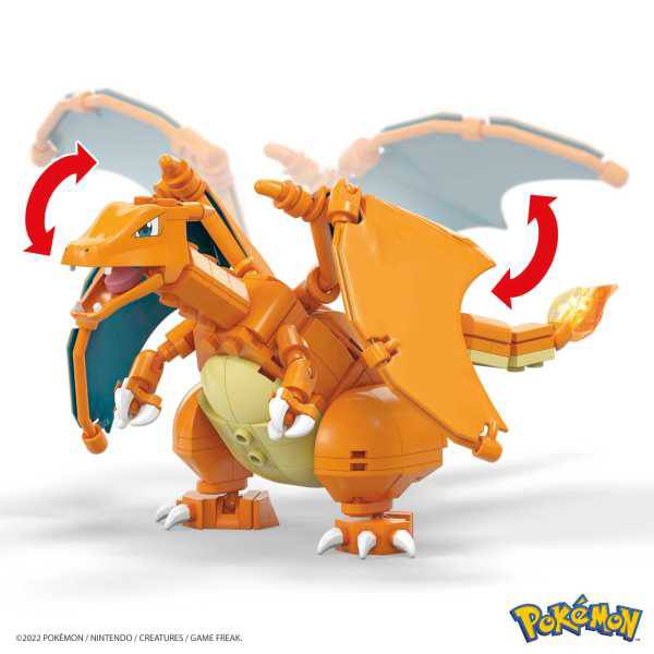 Mega Construx Pokémon Charizard - Imagem 4