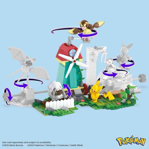 MEGA Construx Pokémon Ciudad del viento - Imagen 3
