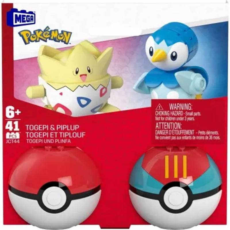 Pokemon Mega Bloks Pokeball Pack 2 Topegi-Piplup