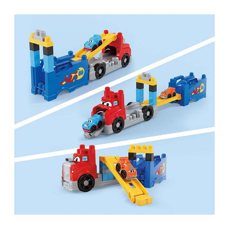 Camião Corridas e Construção Mega Bloks - Imagem 1