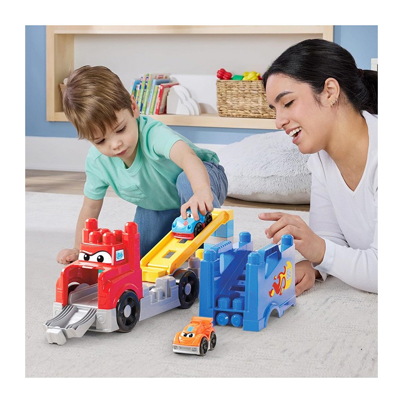 Camião Corridas e Construção Mega Bloks - Imagem 3