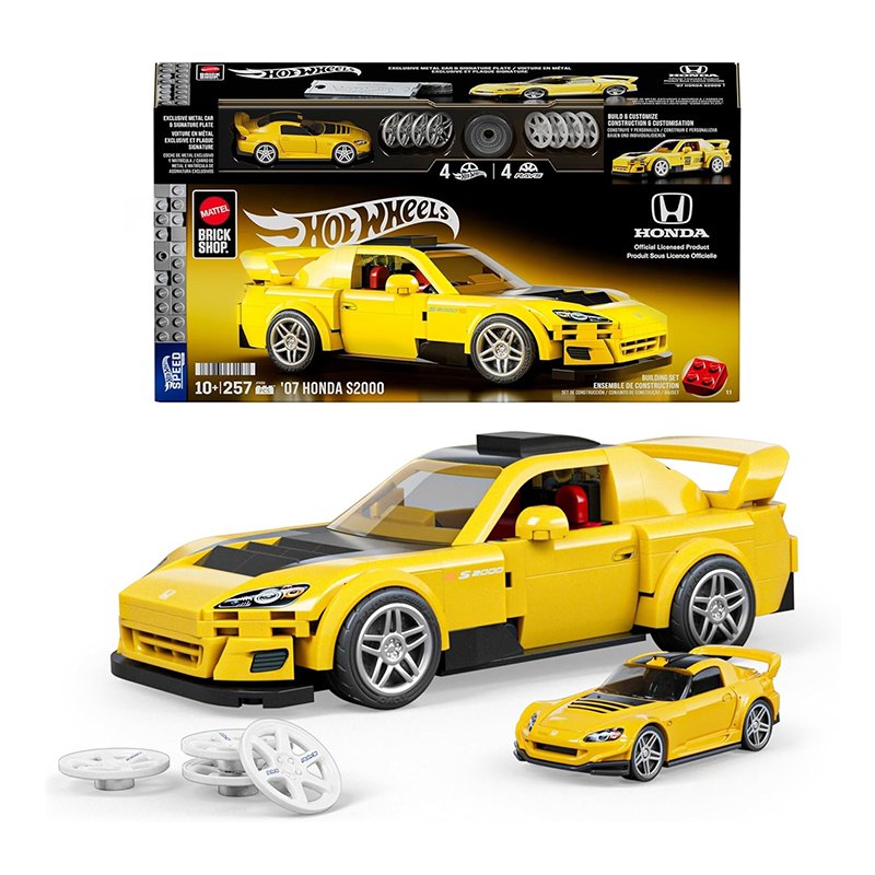 Hot Wheels Brick Shop Coche Honda S2000