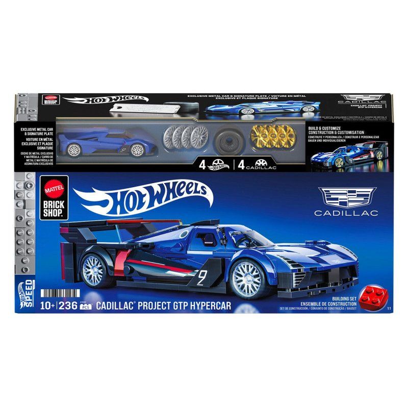 Mattel Brick Shop Hot Wheels Cadillac Project GTP Hypercar 236p