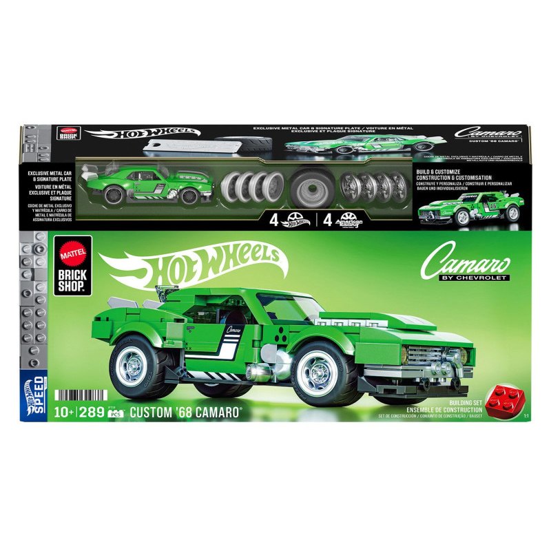 Brick Shop Hot Wheels Carro Custom 68 Camaro Speed Series