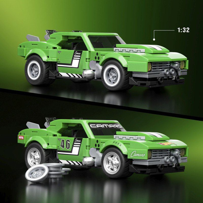 Brick Shop Hot Wheels Carro Custom 68 Camaro Speed Series - Imagem 2
