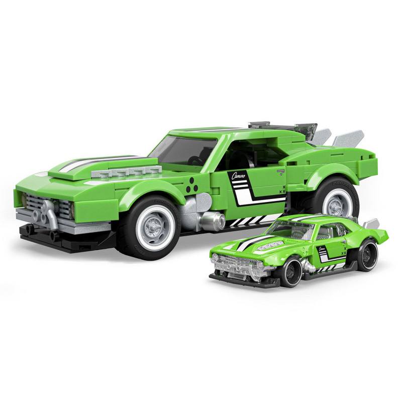 Brick Shop Hot Wheels Carro Custom 68 Camaro Speed Series - Imagem 4