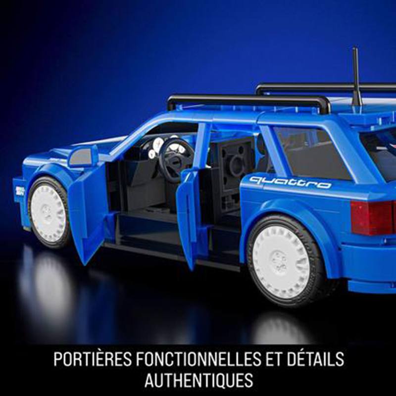 Mattel Brick Shop Hot Wheels Audi Avant RS2 357p - Imagem 4