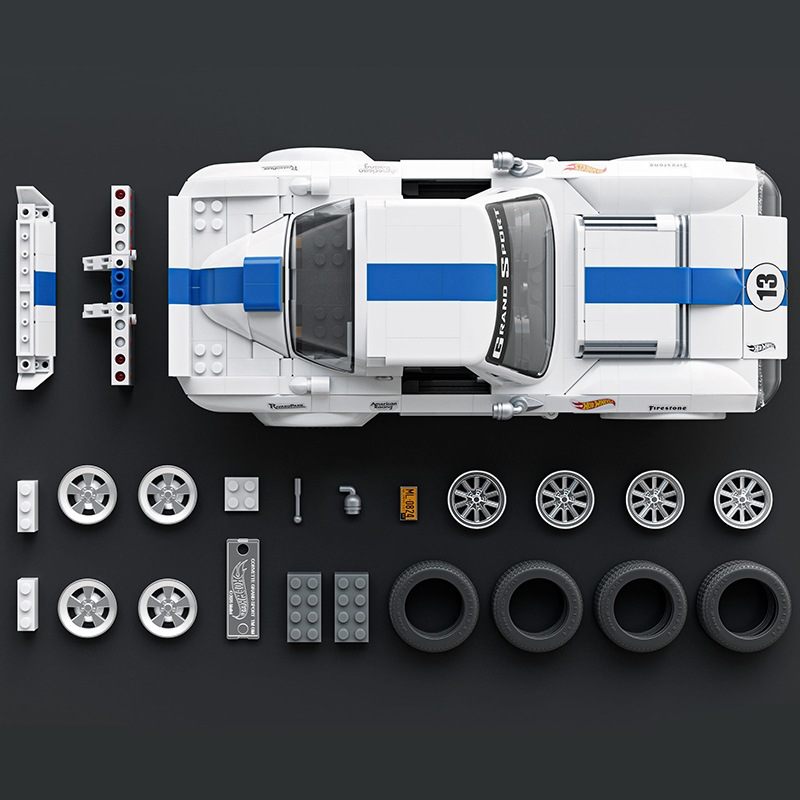 Mega Construx Hot Wheels Elite Corvette - Imagen 3