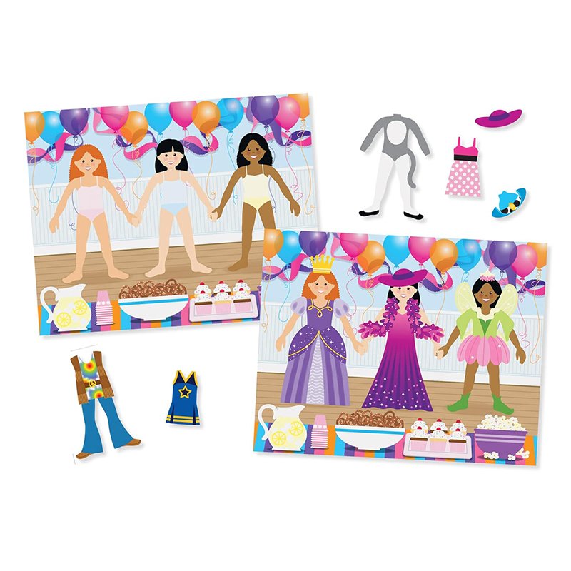 Melissa and Doug Bloco 165 Autocolantes Infantis Roupa - Imagem 2