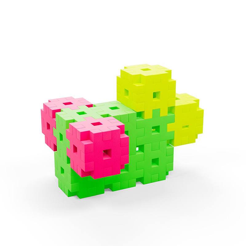 Meli Basic Maletín 250p Bloques Travel Box Neón - Imagen 1