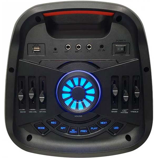 iDance Karaoke Party Box DJX-800 Trolley con Micrófono - Imagen 3