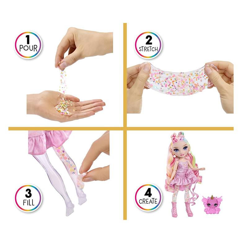 Rainbow High Shimmers con Slime Bella Parker - Imagen 3