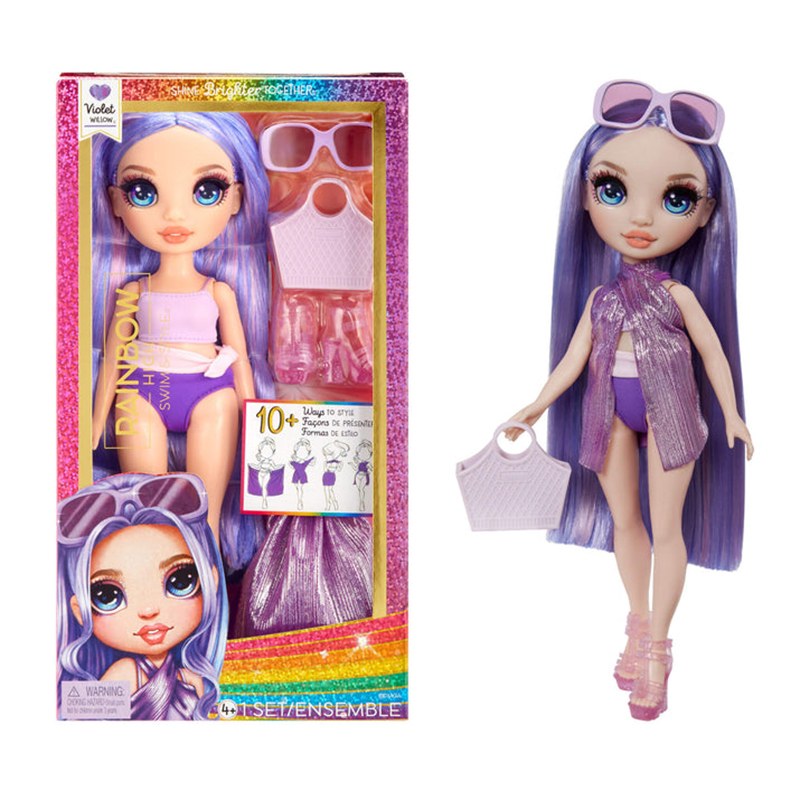 Rainbow High Swim and Style Violet