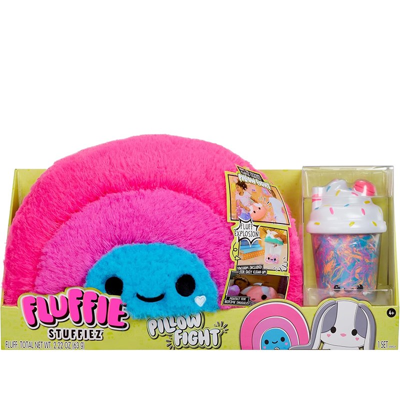Fluffie Stuffiez Luta de Almofadas Arco-?ris