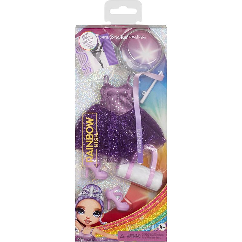 Rainbow High Conjunto Desempenho de Ballet