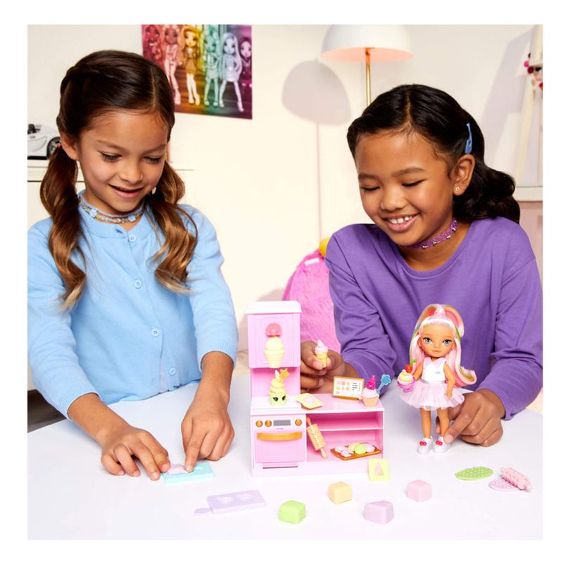 Rainbow High Dessert Shop con Kandy - Imagen 6