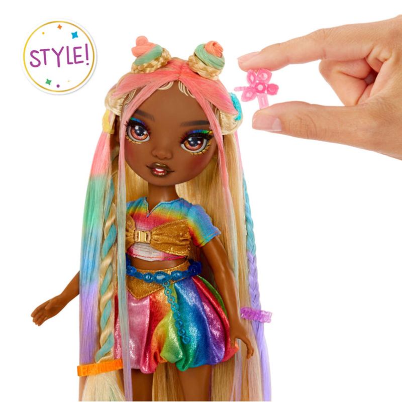 Rainbow High Hair Chalk and Style Meline - Imagen 3