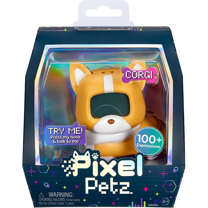 Pixel Petz Corgi Mascota Digital Interactiva - Imagen 1