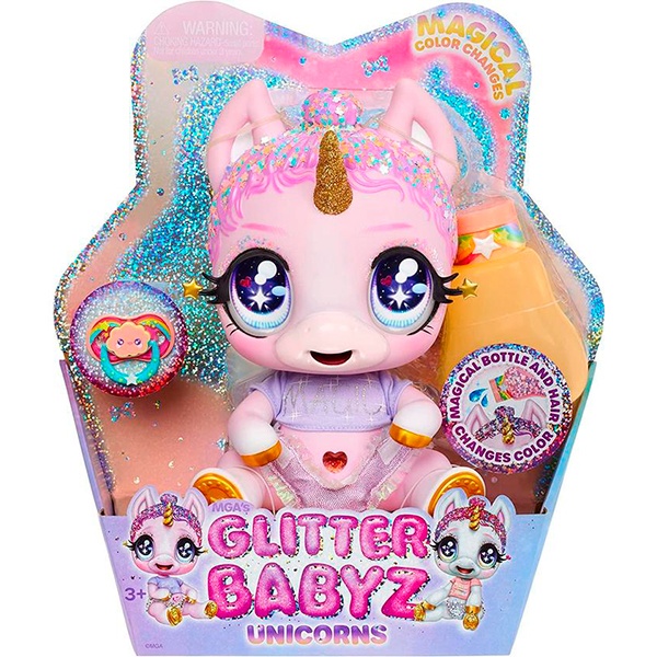 Glitter Babyz Unicorns Rosa - Imagen 2