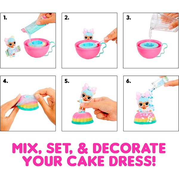 LOL Surprise Mix and Make Birthday Cake - Imagen 2