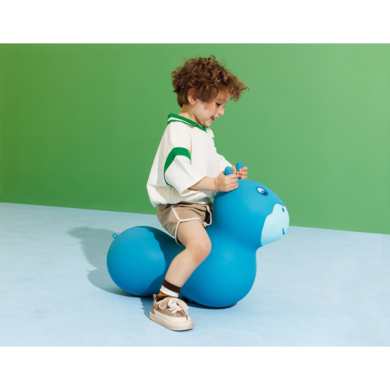 MICRO Andador Infantil Inflável Air Hopper Azul - Imagem 4