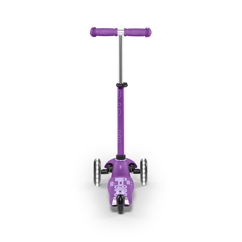 MICRO Patinete Infantil Mini Deluxe Led Lila - Imagem 3
