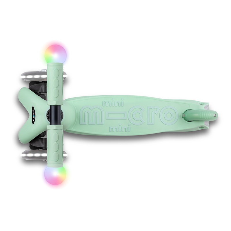 MICRO Patinete Infantil Mini2Grow Magic Led Menta - Imagem 7