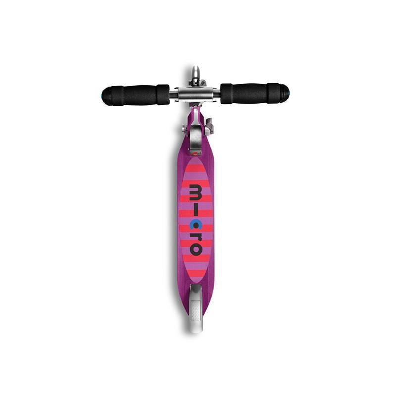 MICRO Patinete Infantil Micro Sprite Led Lila Stripe - Imagem 1