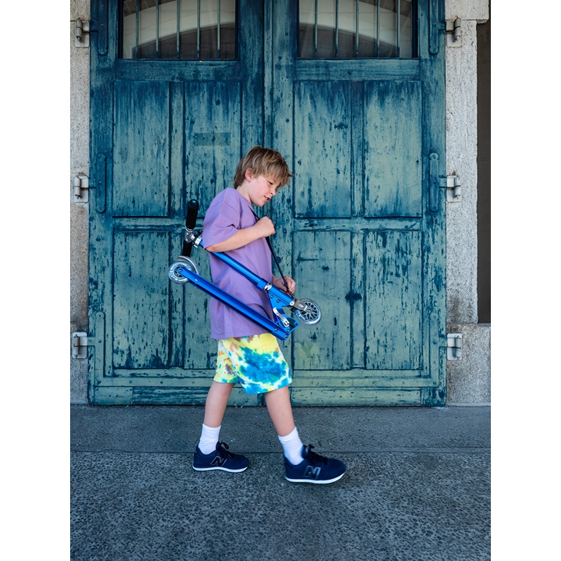 MICRO Patinete Infantil Micro Sprite Led Azul Safira - Imagem 3