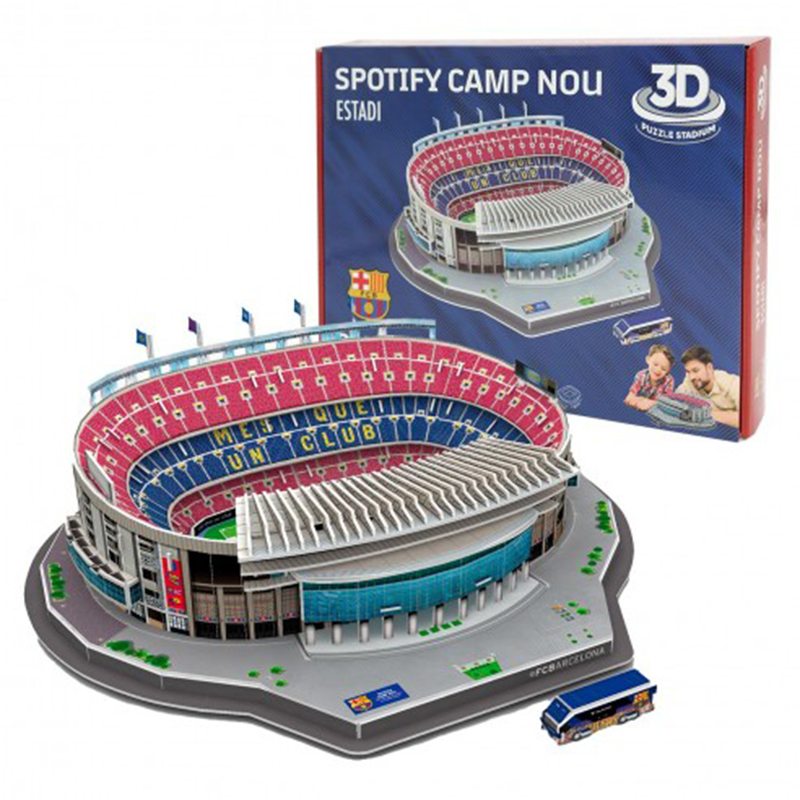 Puzzle 3D Estádio Spotify Camp Nou FC Barcelona