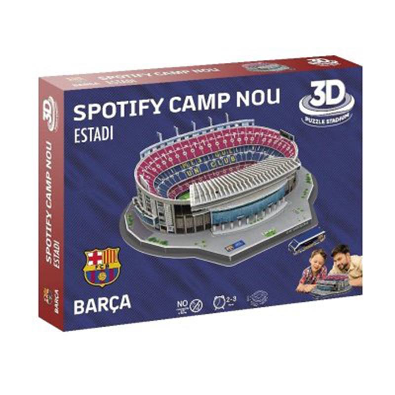 Puzzle 3D Estádio Spotify Camp Nou FC Barcelona - Imagem 1