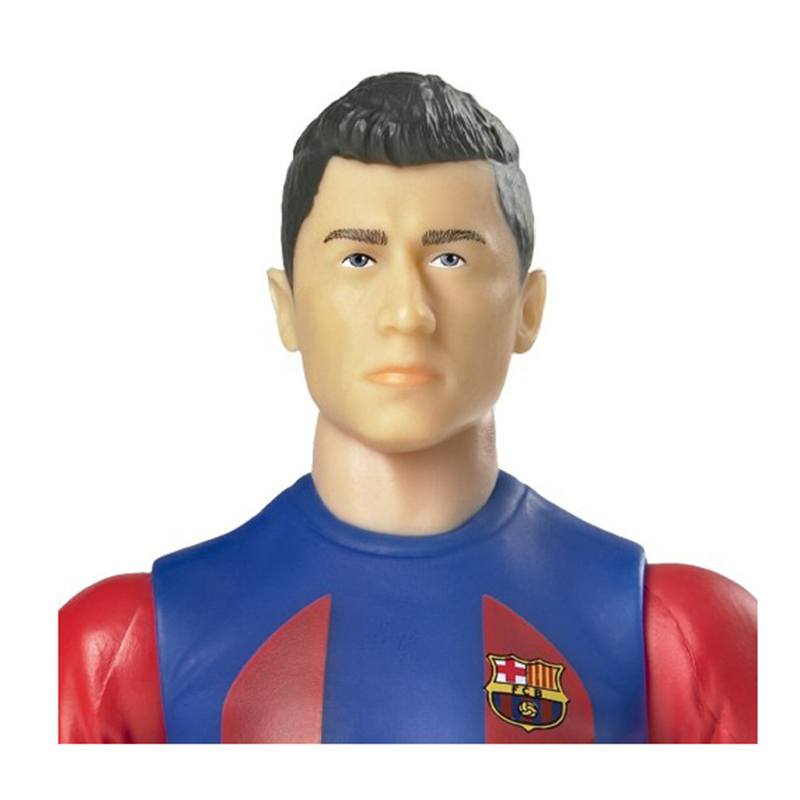 Figura Socker FC Barcelona Lewandowski 20cm - Imagem 2