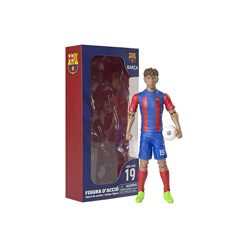 FC Barcelona Figura Socker Lamine Yamal 20cm