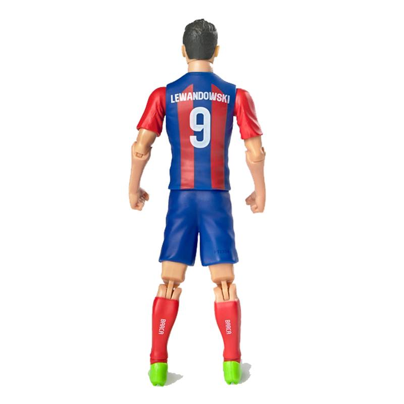 Figura Socker Lewandowski FC Barcelona 20cm - Imagem 2