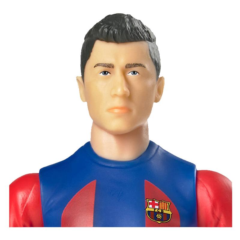 Figura Socker Lewandowski FC Barcelona 20cm - Imagem 5