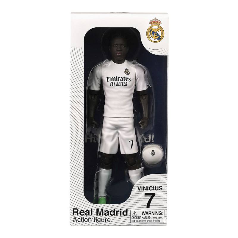 Figura Socker Real Madrid Vinicius 20cm - Imagem 3